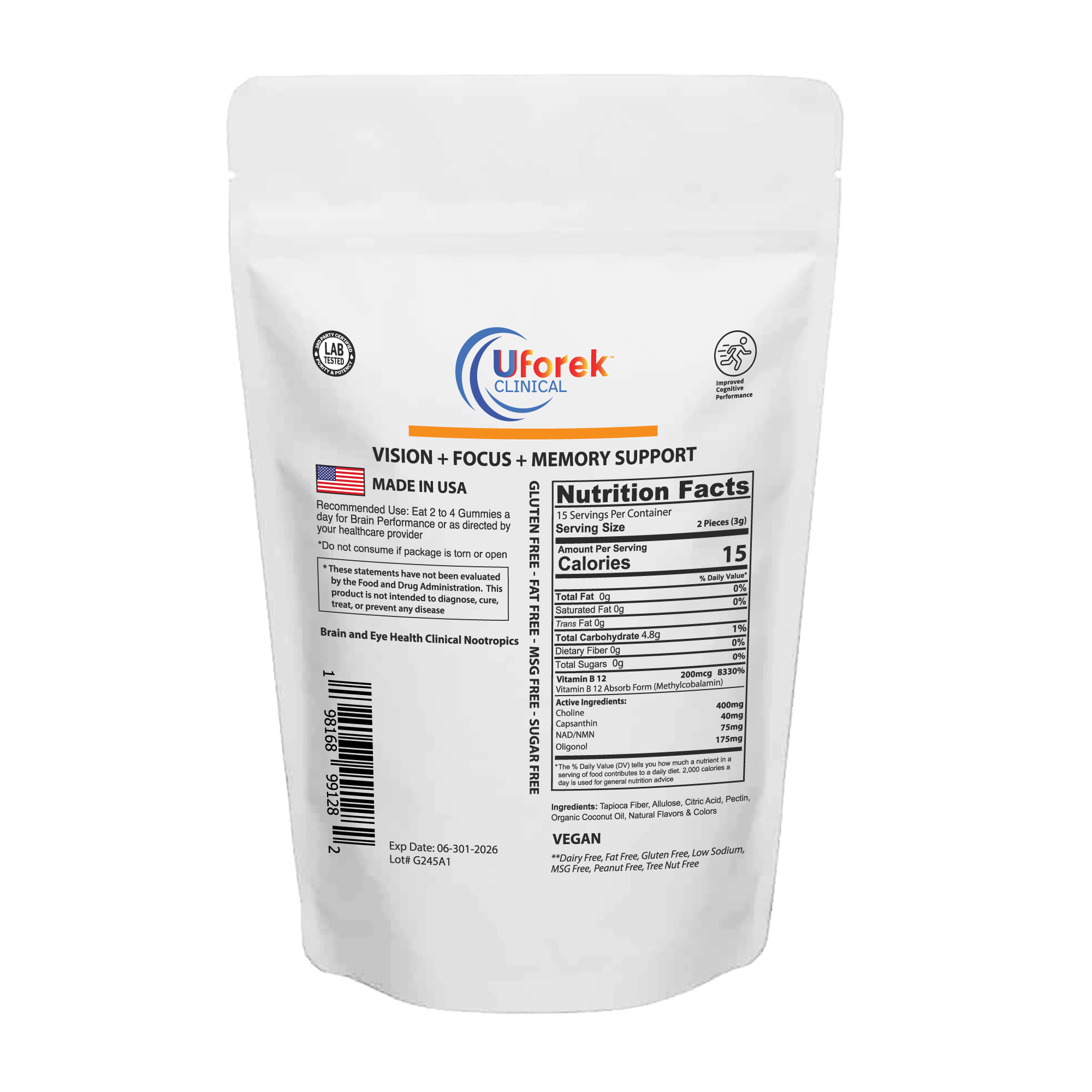 Uforek-Clinical-BrainIQ-Gummies-Back-image